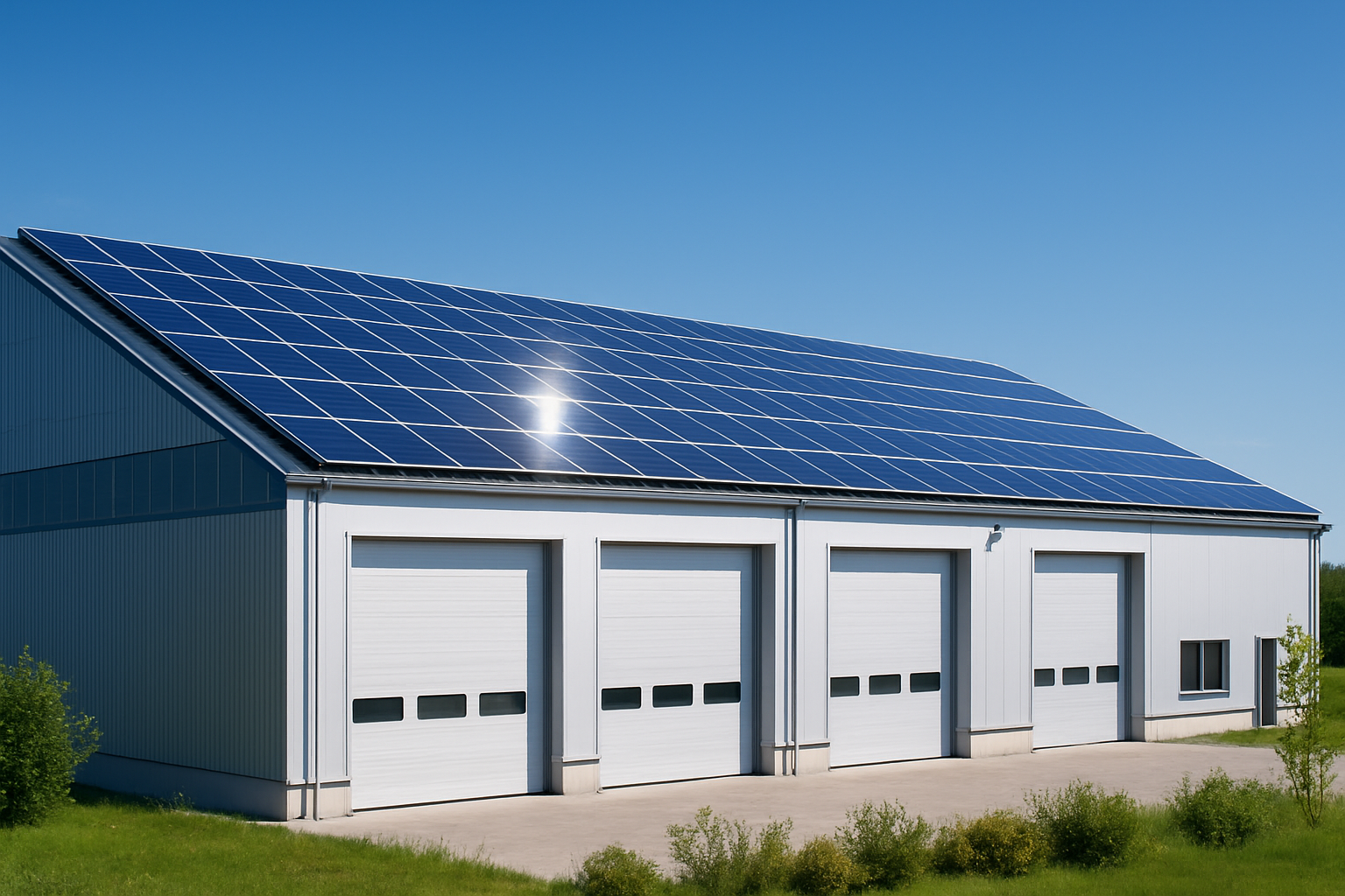 Hangar photovoltaïque